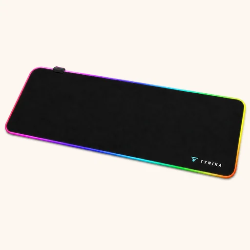 Crna RGB Extreme PRO podloga za miš i tastaturu sa osvetljenjem po obodu